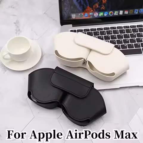 Premium Leather TPU Case for AirPods Max Cover Lightweight Headphone Cases For Apple AirPods Max Fun