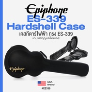 Epiphone® ES-339 Hardshell Case เคสกีตาร์ไฟฟ้า สำหรับ Gibson Epiphone ทรง ES-339 + แถมฟรีกุญแจล็อค *