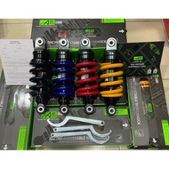 AJI RACING RS150 RSX150 MONOSHOCK 225MM ORI ADJUSTBLE MONOSHOCK WITH 26 STEMP REBOUND (BLACK /BLUE /