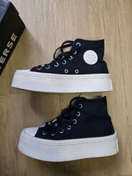 Converse 厚底帆布鞋