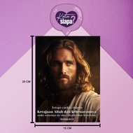 Aesthetic Catholic Christian Wall Decoration 20x15cm gift Baptism gift/ | Words.ready