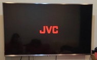 二手JVC 55吋超4K+HDR窄邊框LED液晶顯示器55Q（電視壁掛架）