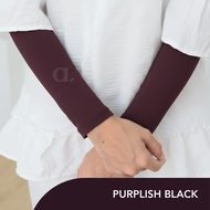 ALAYNA Plain Hand Socks | Cotton Cooling Arm Sleeves Non-Slip Muslimah Inner Gloves