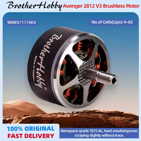 Brotherhobby Avenger 2812 V3 900KV/1115KV Brushless Motor 4~6S For FPV Multicopter for RC Drone