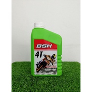 BSH 4T 15W-40 Premium Mineral 1.0L / BSH 4T SL 10W-40 Fully Synthetic 1L