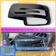 In stock-Car Rearview Mirror Cap, Wing Side Mirror Cover for   W176 W246 W212 W204 X156 X204 W221 C2