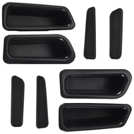 for S60 XC60 2010-2017 Side Door Storage Box Door Handle Armrest Pocket Door Storage Tray