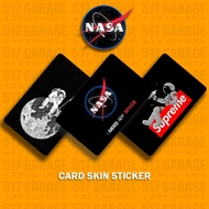 NASA - T*G STICKER - ATM STICKER - BANK CARD STICKER - ACCESS CARD STICKER