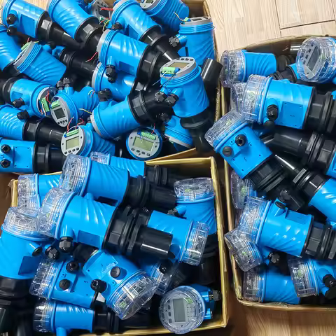 ES-UL800 10M Ultrasonic Level Meter for Tanks water level transmitter 4-20mA RS485 Transmitter DC24V