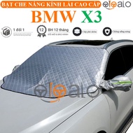 Rearview mirror sunshade for BMW x3 aluminum-coated umbrella - OTOALO