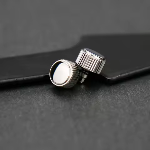 More Color 316L Stainless Steel 20ATM Fit NH34/5/6 Screw Without Logo Coin Watch Crown