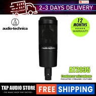 Audio-Technica AT2035 Cardioid Condenser Microphone for Studio, Podcasting and Streaming, Black
