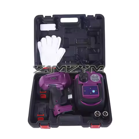 12V Cordless Electric Jack Kit 5 Ton Electric Hydraulic Jack 155-450mmProfessional Lifting Jack Kit
