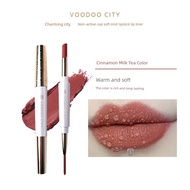 lip liner Charm Urban Lip Lip Lip Lip Cup Double Head, Matte Waterproof, White, White Lip Lip Lip Li