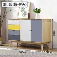 Solid wood bucket Cabinet simple modern bedroom storage locker Nordic drawers cupboard special IKEA