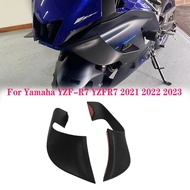 Fixed Wind Wing Motorcycle Wing Aerodynamic Fairing FOR YAMAHA R7 YZF R7 YZFR7 R7 2021-2023