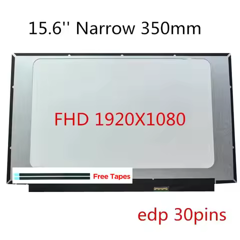 15.6" Slim LED matrix For Acer aspire 3 n19c1 a315-42 laptop lcd screen panel Non-touch FHD 1920*108