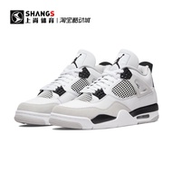 Shangshang Sports Air Jordan 4 AJ4 Gray White Black Panda White Cement Basketball Shoes DH6927-111