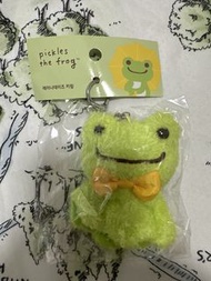 Pickles the frog 晴天公仔 掛飾