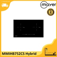 Mayer 75cm 2 Zone Hybrid Induction Hob MM75IDHB