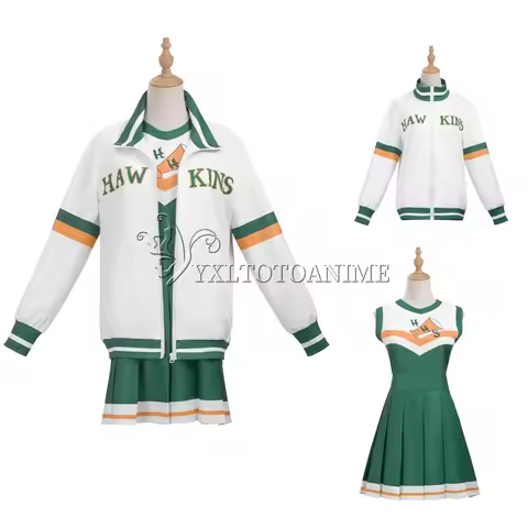 Hawkins Lucas' school cheerleading uniform Season 4 stranger Halloween party Chrissy Cunningham cosp