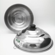 &lt; &gt;Horse Stainless Steel Wok Lid Cover (Penutup Kuali Periuk) 31/33/36/38/41/43cm