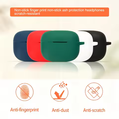 New for buds 2pro Wireless Earbuds cover Silicone Soft case for buds 2pro Shockproof Shell Case Prot