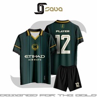 JERSEY KERAH CUSTOM KEREN FULL PRINTING KHATULISTIWA GREEN  RETRO SIMPLE DRYFIT PREMIUM - JERSEY VOL