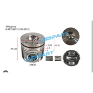 Piston With Pin 8-97355672-2 For Isuzu 4JK1 Engine Parts China Supplier