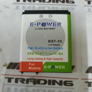 HIGH QUALITY BATTERY FOR SONY ERICSSON BST33