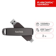 SanDisk Metal Dual Drive 2TB 1000/900MB/s USB Type C + Type ACannoliRPD14x6Global Lifetime Limited W