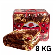 Korean Super Blanket Soft Embossed 5KG/6KG/7KG/8KG/9KG Selimut