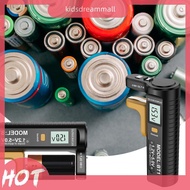 [KidsDreamMall.my] LCD Digital Battery Tester Battery Level Detector Volt Checker Battery Capacity C