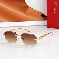 Cartier/Cartier 2025 New Style Trendy Men Women Couples Sunglasses Sunglasses Outdoor Activities Bus