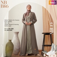 GAMIS NIBRAS WANITA DEWASA NIBRAS TERBARU BAJU GAMIS NIBRAS TERBARU NB