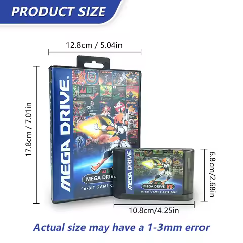 Mega Drive V3.0 Pro EDMD Remix MD V3 Game Cartridge for SEGA MegaDrive GENESIS US/JP/EU 16-bit Video