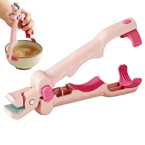 Multifunctional anti-scalding hot plate gripper Hot Plate Gripper Nonslip Food Holder Anti Scald Pla