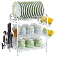 DIY HOUZ  # 3 TIER DISH RACK WITH CUP HOLDER & UTENSILS HOLDER