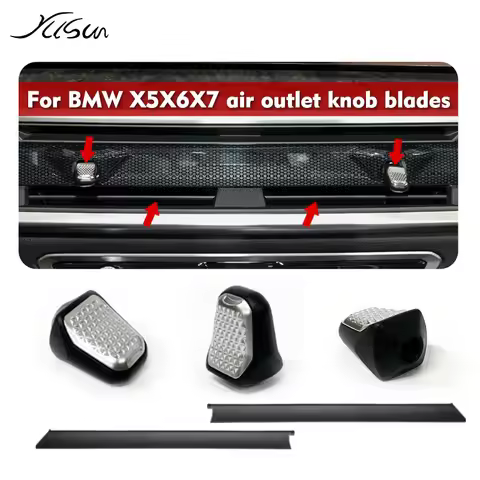 Air conditioning vent blade knob for BMW X5 G18 X6 G05 G06 X7 G07 G09 XM 2023 replacement car parts 