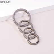 [Better] Titanium Alloy Flat Key Ring Rope Drop Buckle Car Key Rings Holder Quickdraw Keychain Carbi