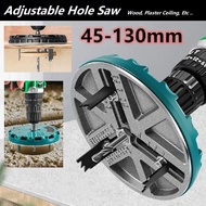 QUALITY Laserline 4" 45mm-130mm Woodworking Hole Opener Cutting Tools Adjustable Hole Saw Opener