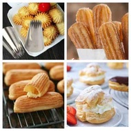 Large churros cake nozzle, churros cake mold, large jumbo sago syringe