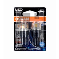 Osram Led T20 / Wy21W / Wy21W / Wy21 Yellow Turn Signal Lights - 9705Y