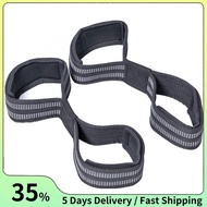 Fitness Figure 8 Weight Lifting Straps Wrist Strap for Power Weightlifters Pull-Ups Bar Powerlifting