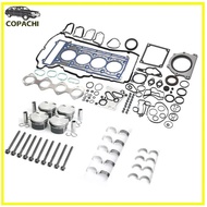 M271 Engine Pistons Bearings Overhaul Rebuild Kit for Mercedes-Benz C180K C200K W203 W204 W211 R171 