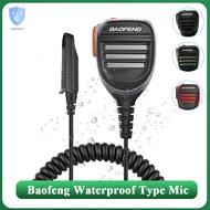 BAOFENG ไมโครโฟน UV-68โปร V2กันน้ำได้, ไมค์ลำโพง PTT สำหรับ UV-9R Pro UV S22 UV-98วิทยุ3WP 9700 GT HAM