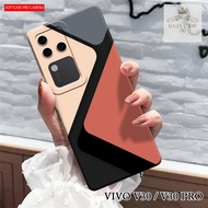 HP Vivo V30 Case Latest V30 Pro 2024/ - Rajacase - VIVO V30 5G Casing VIVO V30 PRO/ - Abstract case 