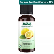 Now Foods Organic Lemon Essential Oil 30ml