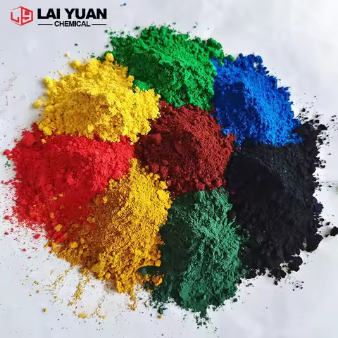 50g Trial Premium Iron Oxide Pigment Powder Concrete Cement Floor Tile Pavement Rubber Playground Tr