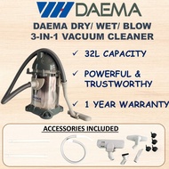 Daema Vacuum Cleaner Strong Suction Power with 32 Liters Tank